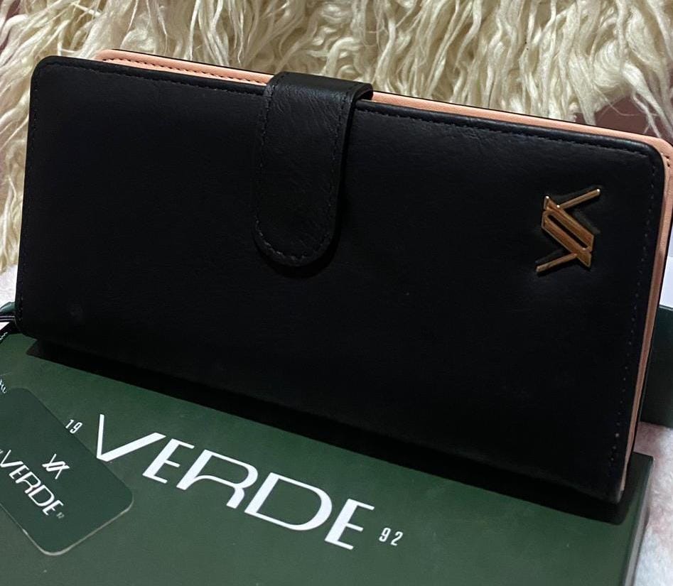 Porte-feuille Verde Noir